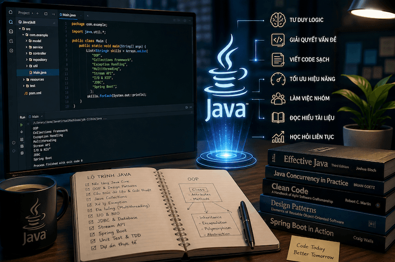 Kỹ năng lập trình JAVA