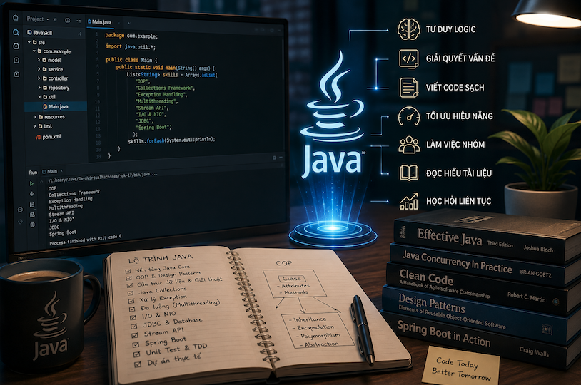 Kỹ năng lập trình JAVA